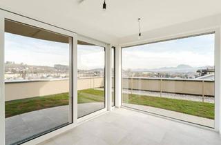 Penthouse kaufen in 4840 Vöcklabruck, Grundrissvarianten - SPECIAL - direkt von der Wohnung mit dem Lift in die LOUNGE auf die begrünte DACHTERRASSE