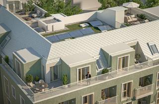 Wohnung kaufen in 1100 Wien, DAVID 59: 3-Zimmer Wohngenuss de luxe mit umlaufender Terrasse in zukünftiger U2-Nähe