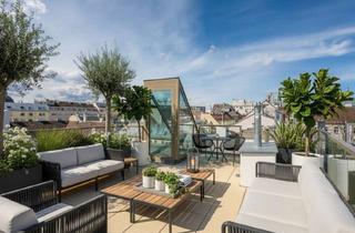 Penthouse kaufen in 1060 Wien, Dachterrassentraum mit 360° Ausblick in top Lage