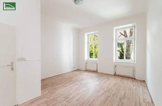 Wohnung kaufen in Sechshauser Straße, 1150 Wien, Ideal WG geeignet! Innenhof gerichtete Altbau-Wohnung nahe U4 und U6 in Sechshaus!