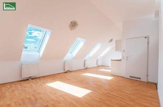 Wohnung kaufen in Sechshauser Straße, 1150 Wien, Freundliche DG-Wohnung in Sechshaus - 5 Gehminuten zu U4 und U6! Schlafzimmer in Hofruhelage!