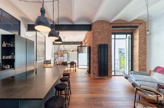 Loft kaufen in 1120 Wien, Stilvolle Loft-Wohnung mit Westbalkon & Premiumausstattung in historischem Fabriksgebäude