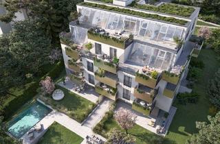 Wohnung kaufen in 1130 Wien, Exklusive Gartenwohnung mit exklusiven Highlight! Pool im Gemeinschaftsgarten! Nahe Lainzer Tiergarten - Erstbezug