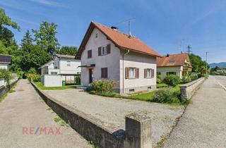 Einfamilienhaus kaufen in Dammstraße 34, 6923 Lauterach, Wohnen in Lauterach: Einfamilienhaus mit großem Grundstück und Renovierungspotenzial