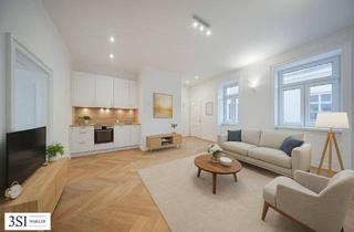 Wohnung kaufen in Sturzgasse 44, 1150 Wien, Kompakte Eleganz: Stilvoll sanierte Altbauwohnung in ruhiger Lage