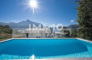 Villen zu kaufen in 5311 Innerschwand, Einfamilienvilla mit Privatpool & Garten - SEE.LEBEN Mondsee