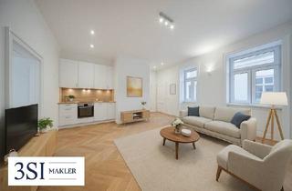 Wohnung kaufen in Sturzgasse, 1150 Wien, Kompakte Eleganz: Stilvoll sanierte Altbauwohnung in ruhiger Lage