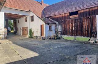 Gewerbeimmobilie kaufen in 2095 Wolfsbach, Sanierungsbedürftiger Vierkanthof mit großem Potenzial nahe Drosendorf/Thaya!