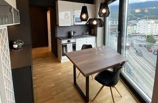 Wohnung mieten in 6020 Innsbruck, Top-moderne und voll möblierte 2-Zimmer-Wohnung inkl. TG-Stellplatz im Zentrum von Innsbruck!