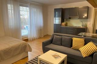 Wohnung mieten in 1090 Wien, Möbliertes Studio 39m2 mit Terrasse 24m2. U-bahn und Strassenbahnen vor der Tür. Von Privat, provisionsfrei