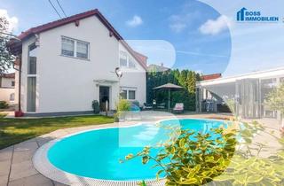Haus kaufen in Edelmüllerstraße 30, 4061 Pasching, 2-Familienhaus | 2 Wohneinheiten | Pool | Poolhaus | Sauna