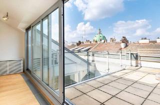 Maisonette kaufen in Schwarzenbergplatz, 1040 Wien, Exklusive Dachgeschoss-Maisonette mit Blick über Wien nahe dem Schwarzenbergplatz