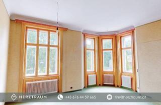 Wohnung kaufen in Grinzinger Straße 111/5, 1190 Wien, Altbaujuwel mit 77,66 m² - Sanierungsbedürftige Erkerwohnung mit Süd-Ausrichtung & Weitblick in Döbling - PROVISIONSFREI