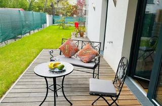Wohnung kaufen in Anglerweg, 1220 Wien, Exklusive Erdgeschosswohnung mit großem Garten an der Alten Donau