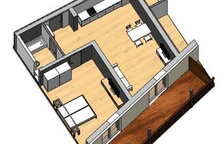 Wohnung mieten in 6233 Voldöpp, Kramsach, Neuwertige 2- Zi Wohnung, 59 qm, Balkon, zentrale Lage