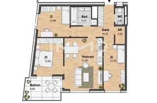 Maisonette mieten in Reininghausstraße, 8020 Graz, EXKLUSIVE 4-ZIMMERWOHNUNG MIT GROSSER SÜDWEST TERRASSE IM NEUEN REININGHAUSAREAL