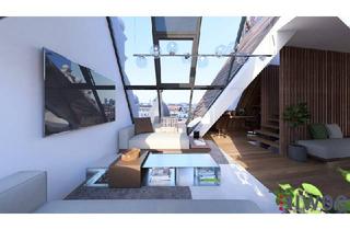 Penthouse kaufen in 1050 Wien, Einmalige Dachgeschosswohnung am Naschmarkt – Mit Vision veredelbar zum 215 m² PENTHOUSE-Juwel mit einmaligen 360°-Blick über Wien