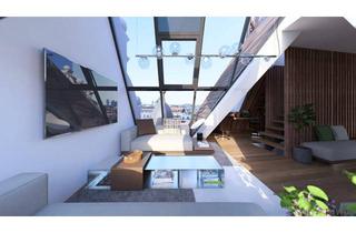 Penthouse kaufen in 1050 Wien, Einmalige Dachgeschosswohnung am Naschmarkt – Mit Vision veredelbar zum 215 m² PENTHOUSE-Juwel mit einmaligen 360°-Blick über Wien