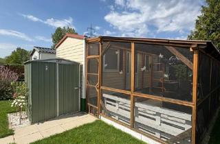 Gewerbeimmobilie kaufen in 7083 Purbach am Neusiedler See, Komplett möbliertes Mobilheim mit großzügiger Terrasse