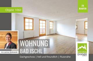 Wohnung kaufen in 4820 Bad Ischl, Charmante 3-Zimmer-Dachgeschoß-Wohnung mit Balkon