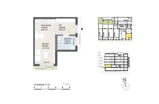 Büro zu mieten in Klenaugasse, 1220 Wien, Nahe U1 Kagraner Platz! Straßenseitiger Büro-/Praxisraum in Donaustadt zu vermieten!