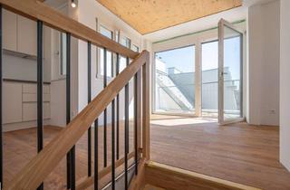 Wohnung mieten in Donaukanal; Aspernbrücke; Franzensbrücke; Nestroyplatz, 1020 Wien, Dachgeschoßwohnung im Herzen des 2. Bezirks - 83 m² Wohnkomfort