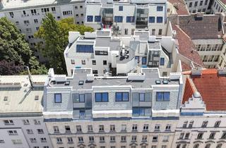 Wohnung mieten in Donaukanal; Aspernbrücke; Franzensbrücke; Nestroyplatz, 1020 Wien, Dachgeschoßwohnung im Herzen des 2. Bezirks - 71 m² Wohnkomfort
