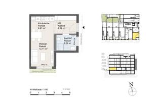 Büro zu mieten in Klenaugasse, 1220 Wien, Nahe U1 Kagraner Platz! Straßenseitiger Büro-/Praxisraum in Donaustadt zu vermieten!