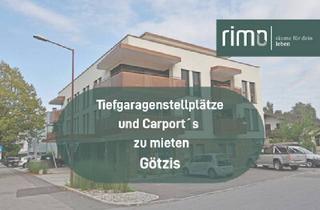 Gewerbeimmobilie mieten in 6840 Götzis, Tiefgaragenparkplätze und Carports für KFZs in Götzis / Nähe Garnmarkt zu VERMIETEN