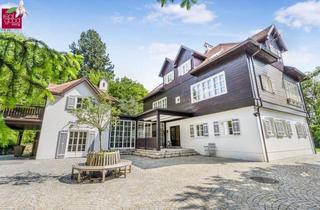 Villen zu kaufen in Wienerwald, 3032 Eichgraben, Zeitlose Eleganz im Wienerwald - Historische Villa mit Nebengebäuden auf Traumgrundstück mit Outdoorpool und Waldsauna