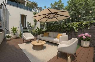 Wohnung kaufen in Franzensgasse, 1050 Wien, Stilvolle Altbauwohnung mit herrlicher Terrasse & Loggia - in Toplage direkt beim Naschmarkt