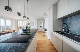 Penthouse kaufen in Leopold-Böhm-Straße, 1030 Wien, Penthouse im 34. OG mit Terrasse I 360° Wienblick I Designküche I TG Platz mit E-Ladestation
