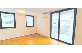Wohnung mieten in 1230 Wien, Hervorragend geschnittene, moderne neuwertige 2-Zimmer-Wohnung mit Balkon und Klimaanlage im 23. Bezirk zur Langzeitmiete. Energieeffizienzklasse A – günstige Instandhaltung! Provisionsfrei!