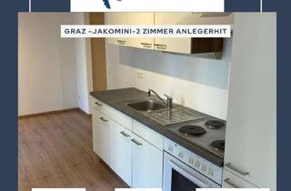Wohnung kaufen in Steyrergasse, 8010 Graz, Graz - Jakomini - TU Nähe - 2 Zimmer Anlegerwohnung - Terrasse -bestandsfrei