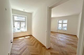 Wohnung kaufen in Am Hundsturm, 1050 Wien, Großartige Altbauwohnung mit herrlichem Grünblick im Erstbezug!