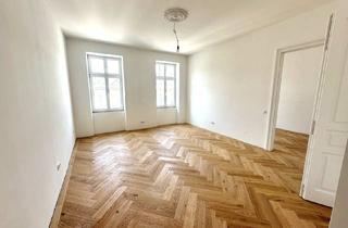 Wohnung kaufen in Am Hundsturm, 1050 Wien, NEUER GRUNDRISS!! 4-Zimmer im Altbau-Erstbezug mit großer Loggia und feinster Qualität + Top Lage!