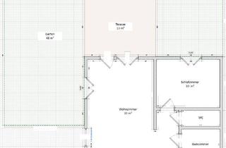 Wohnung mieten in Königergasse, 8053 Graz, Charmante 1-Zimmer-Wohnung mit Garten und überdachter Terrasse in Graz-Wetzelsdorf