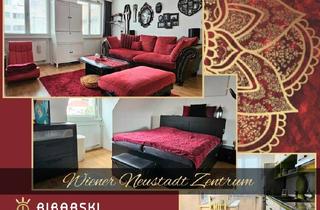 Wohnung kaufen in 2700 Wiener Neustadt, Hofseitige Wohnung mit Charme und separater Loggia nahe dem Hauptplatz - Thermische Sanierung beschlossen