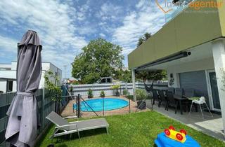 Wohnung kaufen in 4614 Marchtrenk, Wohnkomfort zum Wohlfühlen! Einziehen, wohlfühlen, genießen, modernes Wohnen mit Pool & Garten