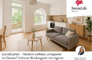 Wohnung kaufen in 1070 Wien, GürtelGarten – Modern wohnen, entspannt im Grünen“ Urbaner Rückzugsort mit eigener Freifläche