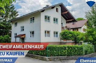 Haus kaufen in 4802 Ebensee, Wohnen am Traunsee! Parifiziertes Zweifamilienhaus mit großem Garten, KFZ-Stellplätzen, Carport und Garage