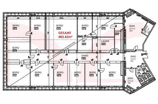 Büro zu mieten in 2344 Maria Enzersdorf, Kompletter Westflügel im Südstadtzentrum zu vermieten!