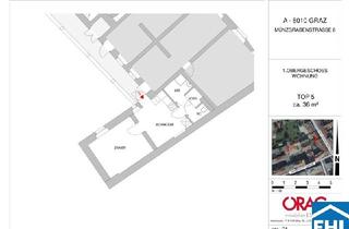 Wohnung mieten in Schießstattgasse, 8010 Graz, Gemütliche 2-Zimmer-Wohnung in Graz: Gepflegt und top ausgestattet.