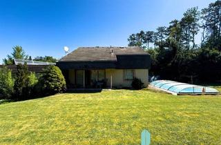 Einfamilienhaus kaufen in 2491 Zillingdorf-Bergwerk, Update - Traumhaus in Ruhelage mit großzügigem Garten, Pool & exklusivem Badeteichzugang