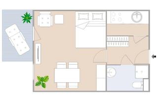 Wohnung mieten in Mariatroster Straße 101, 101A-D, 8044 Graz, Gemütliche 1-Zimmer-Wohnung mit Balkon im 1. Stock