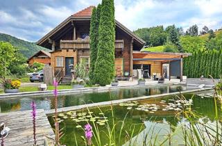 Haus kaufen in Kirchdorf-Hinterstoder-Windischgarsten, 4564 Klaus an der Pyhrnbahn, Haus mit GARTEN-PARADIES (Teich) und großer Terrasse für Naturliebhaber