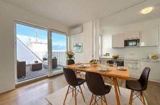 Maisonette mieten in 1040 Wien, 1040 - Nähe Naschmarkt! Exklusive 4-Zimmer DG-Maisonette mit Dachterrasse und tollem Blick!