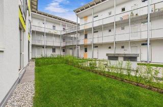 Wohnung mieten in 4040 Plesching, LINZ / URFAHR (PLESCHING): Perfekt aufgeteilte WOHNUNG mit ca. 44,4 m² Wohnfläche + Eigengarten ca. 28,7 m² + Parkplatz in der Tiefgarage