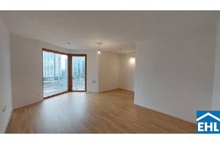 Wohnung mieten in 1100 Wien, Sonnwendviertel: 1-Zimmer-Wohnung mit Balkon im 9. OG – Fitnessraum, Co-Working & Rooftop-Terrasse inklusive!