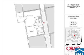 Wohnung mieten in Vinzenz-Muchitsch-Straße, 8020 Graz, Traumhafte 2-Zimmer-Wohnung in Graz